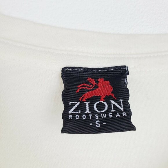 BOB MARLEY "Don't Gain The World And Lose Your Soul" White V-Neck T-Shirt Sz S - Picture 3 of 6